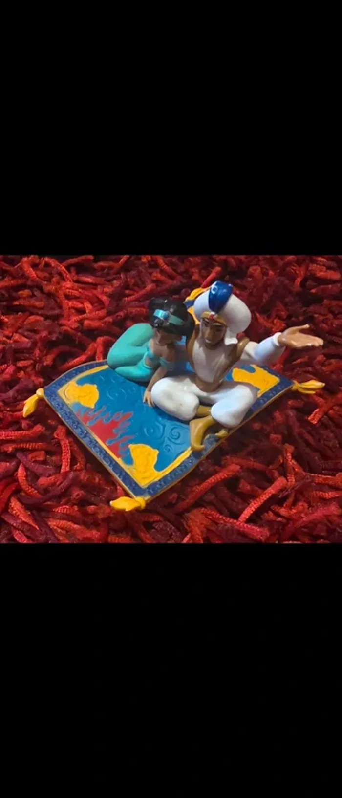 Figurine exclusive premium Aladdin le tapis audiocontes Magiques Altaya disney
