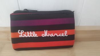 Porte-monnaie Little Marcel neuf – rayures multicolores