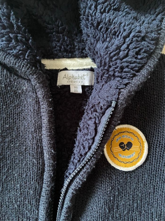 Gilet polaire bleu marine - photo numéro 2