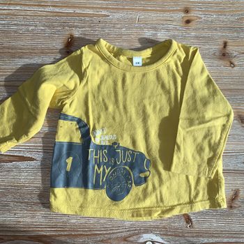T-shirt Moutarde