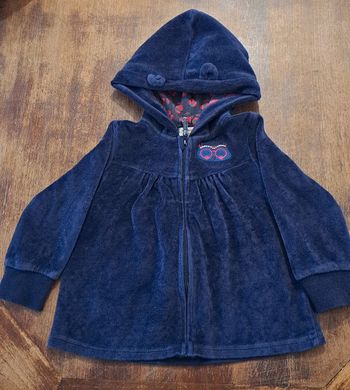 Sweat zippé 18mois Du pareil au même