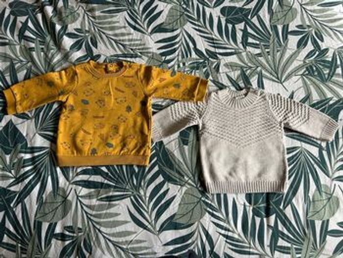 Lot de vêtements hiver bébé garçon 9 mois - photo numéro 3