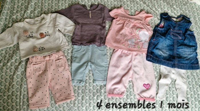 Lot naissance et 1 mois fille - photo numéro 6