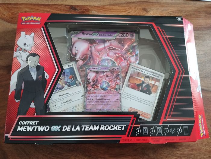 Cartes promo du coffret mewtwo ex