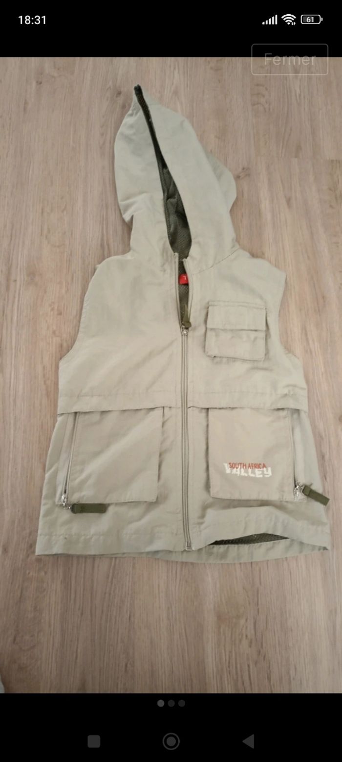 Veste à capuche sans manche - photo numéro 2