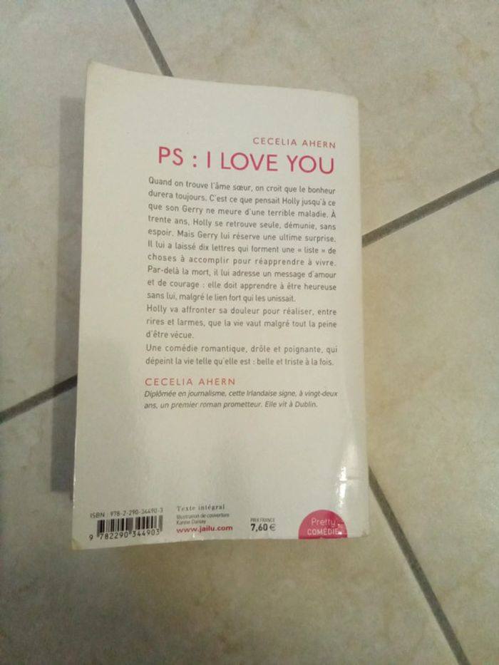 Livre PS : I love you - photo numéro 2