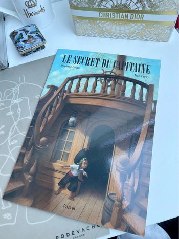 Livre l’école des loisirs - le secret du capitaine