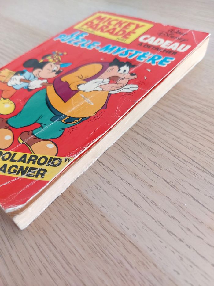 Ancien mickey parade n°31 le puzzle mystère 1982 vintage - photo numéro 4
