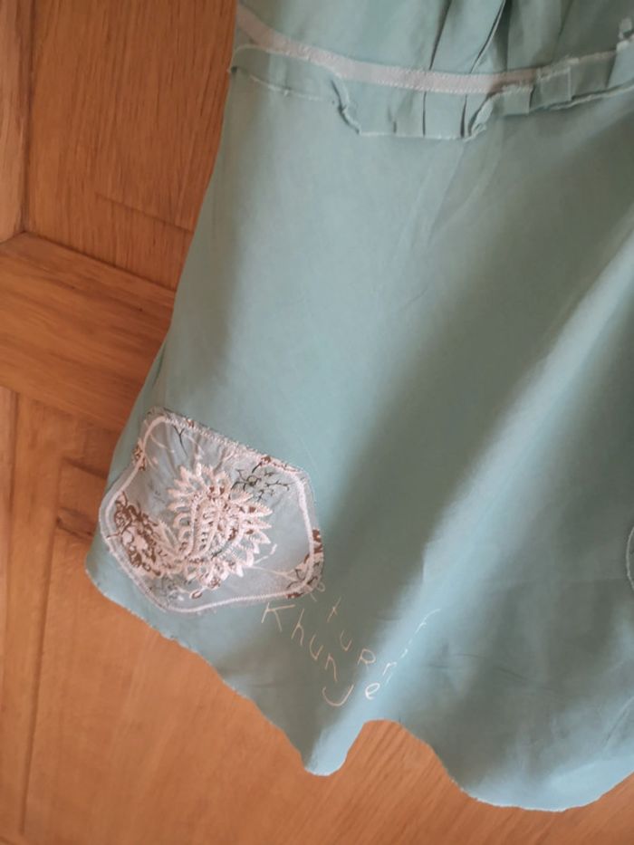 Débardeur IKKS 38 en turquoise - photo numéro 3