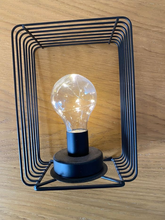 Lampe décorative métal filament led - photo numéro 3