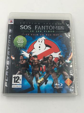 Jeu vidéo SOS fantômes sur console PlayStation 3