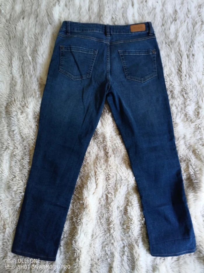 Pantalon 7/8ème bleu femme T38 - La Redoute - photo numéro 3