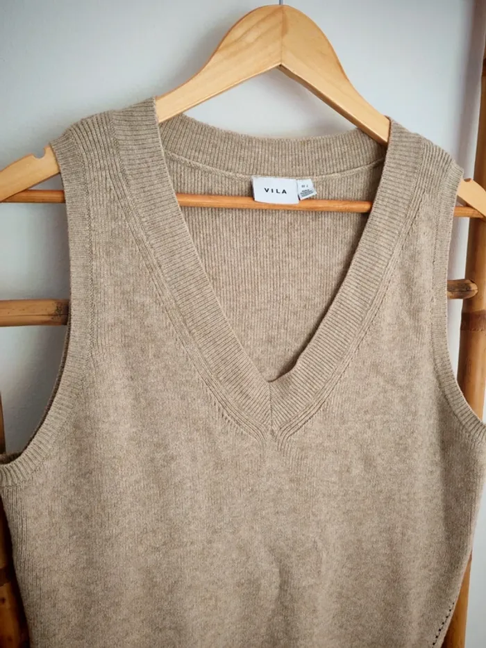 Pull Sans manches vila taille L - photo numéro 2