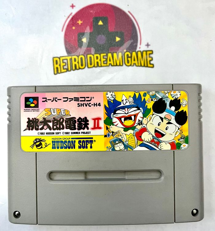 SUPER MOMOTAROU DENTETSU II version japonaise pour Super nintendo