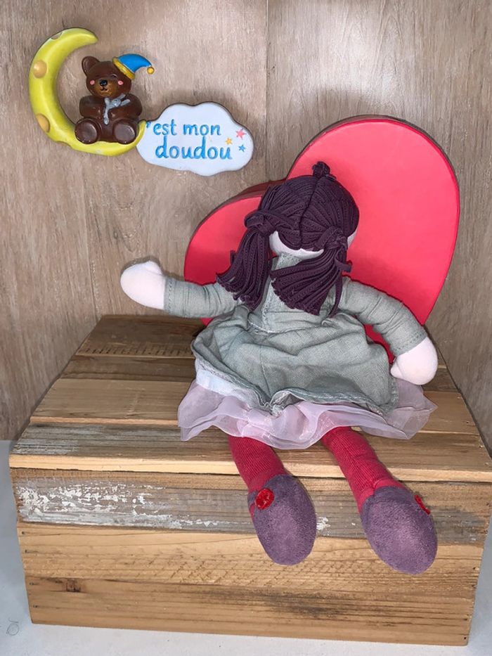 JAC35 doudou poupée 👧🏻 JACADI - photo numéro 2