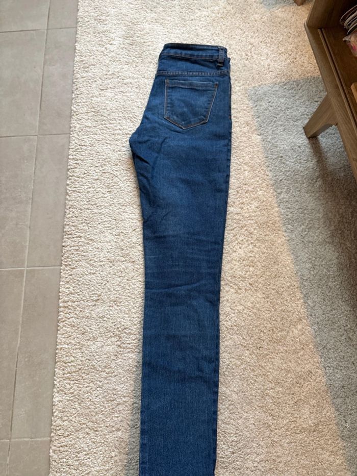 Jean skinny bleu - photo numéro 2