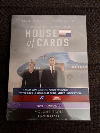 DVD House of cards S3 NEUF