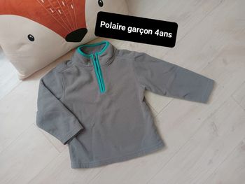 Sweat Polaire garçon 4 ans