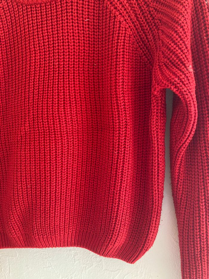 pull rouge - photo numéro 4