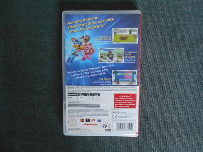 Jeu Switch: Paw Patrol: Sauve la grande vallée - photo numéro 2