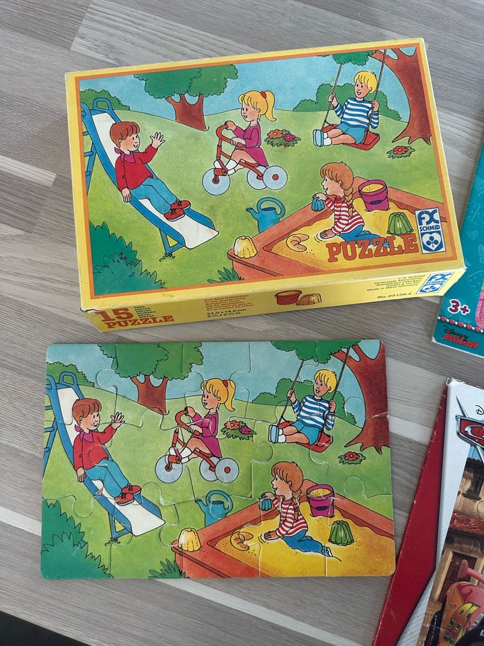 Lot de 5 puzzles de 15 à 20 pièces - photo numéro 4