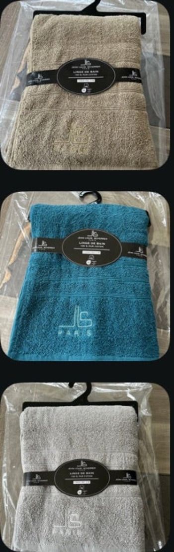 Serviettes de bain Jean Louis Scherrer