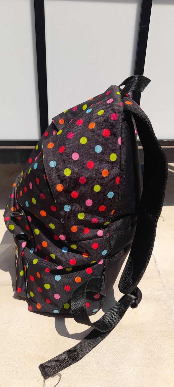 🎒 Sac à dos Little Marcel – Pois multicolores - photo numéro 4