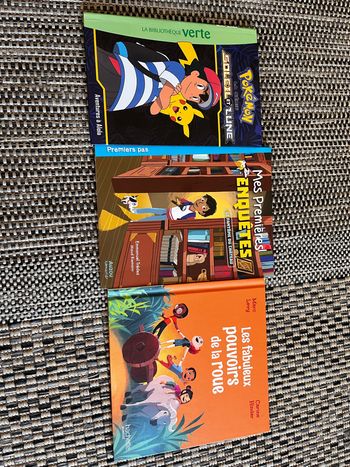 Lots de trois romans jeunesse