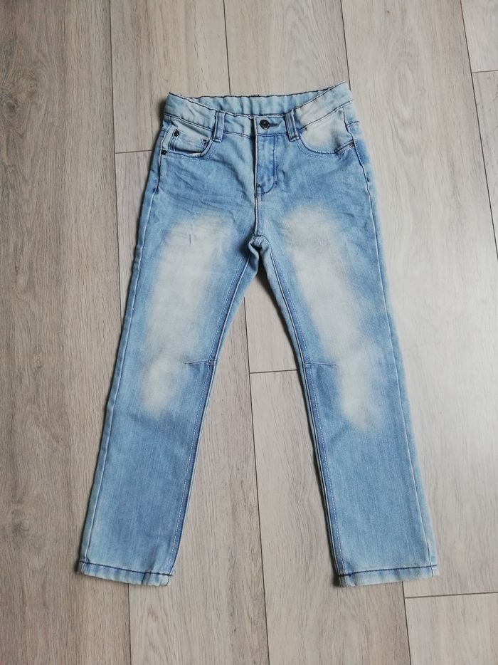 7 ans garçon jean bleu clair