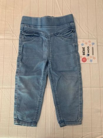 Legging imitation jean Tape à l’oeil 18 mois