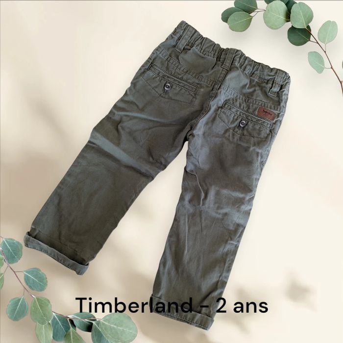 Pantalon kaki Timberland 2 ans - photo numéro 2