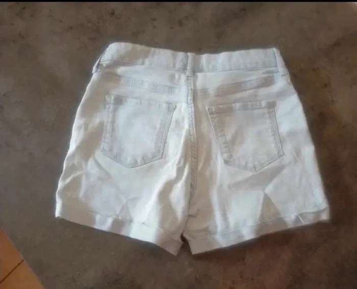 Mini short en jean extensible taille 10*11 ans - photo numéro 2