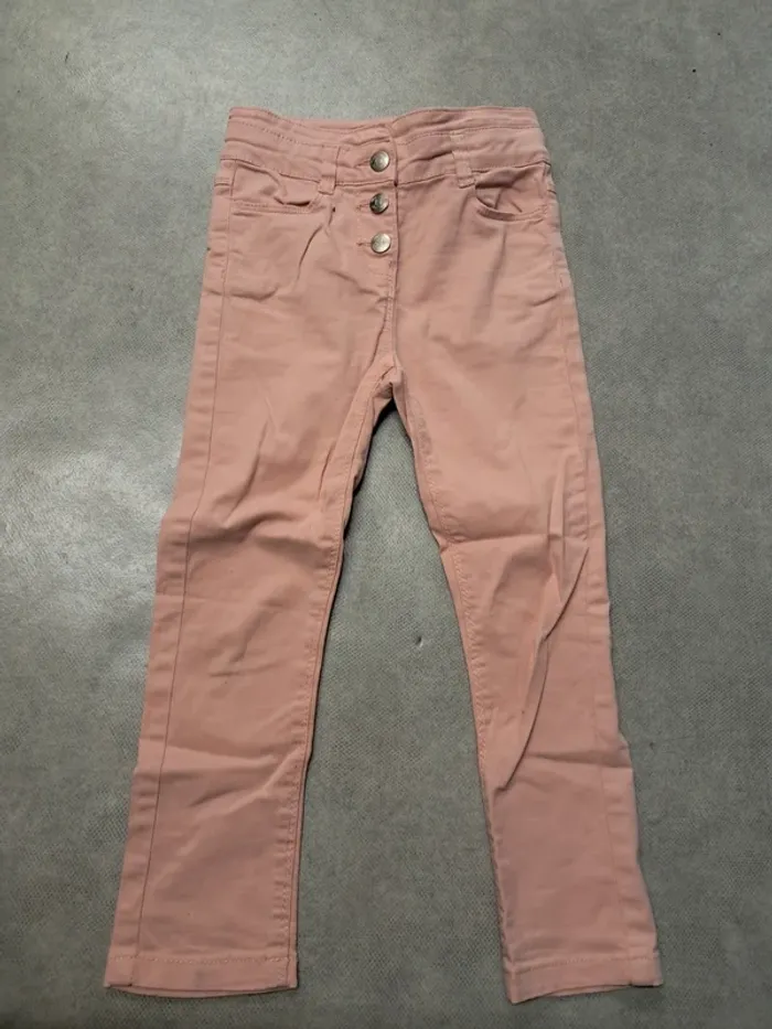 pantalon jean fille 7 ans tape à l'oeil