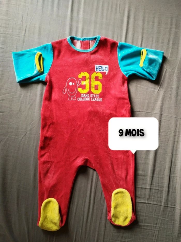 Pyjama petit beguin rouge