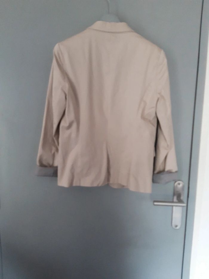 Blazer beige Etam T38 - photo numéro 5