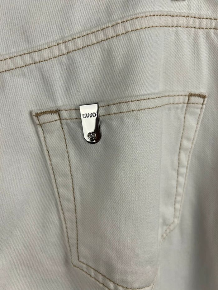 Jean blanc Baggy LiuJo W32 Neuf - photo numéro 5