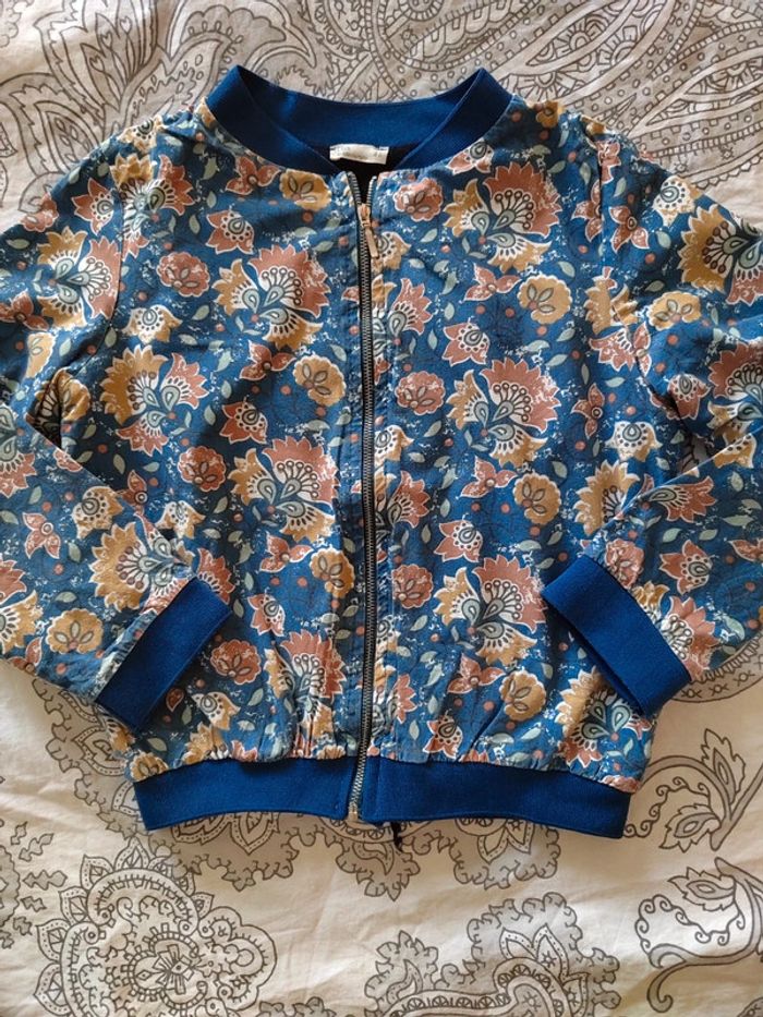 Gilet zippé imprimé lc kids 8 ans