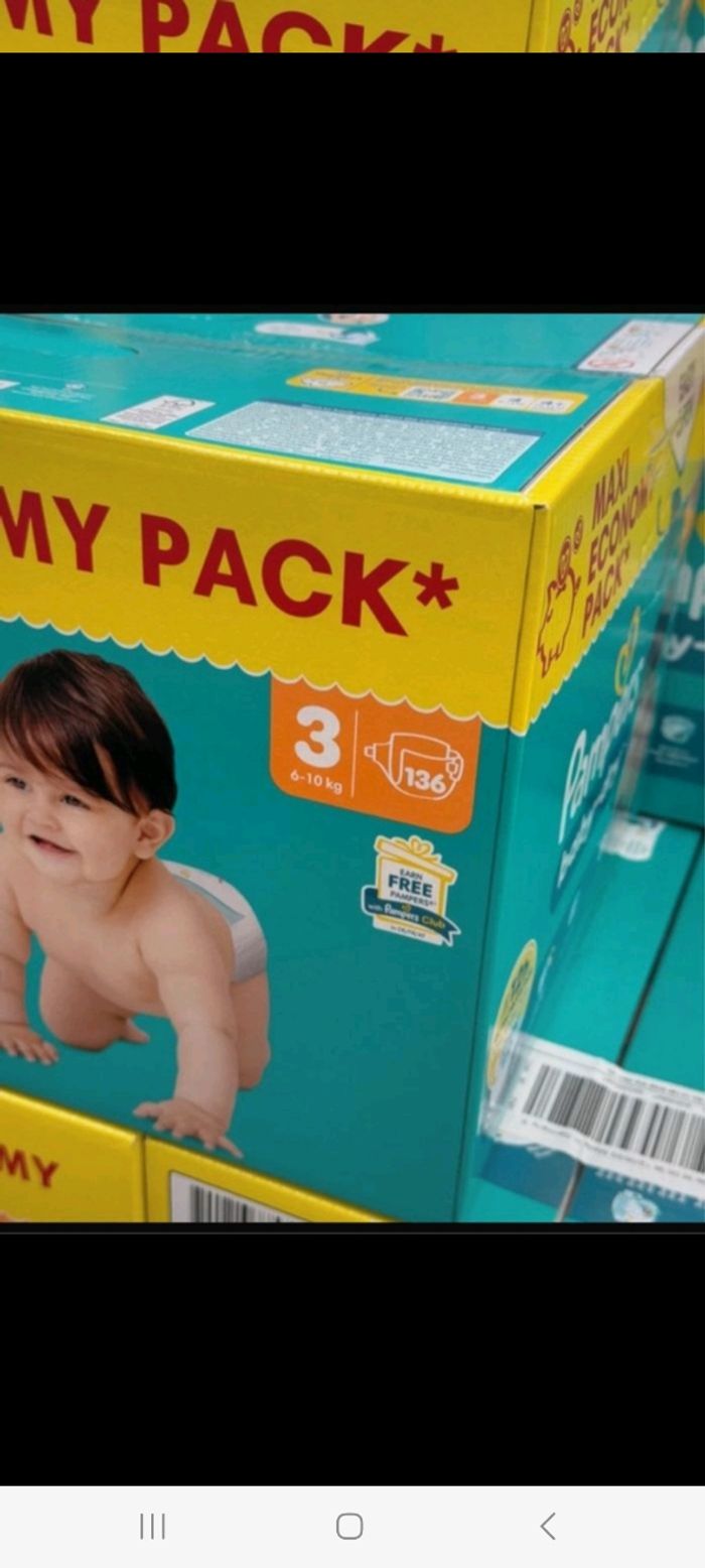 Pampers taille 3
