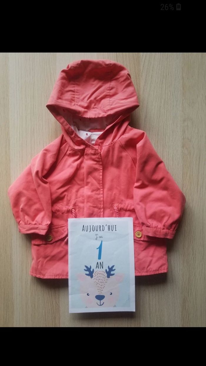 Manteau léger 12 mois