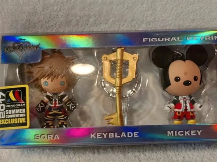 Kingdom Hearts Figural Keyring Monogram 2017 Summer Convention