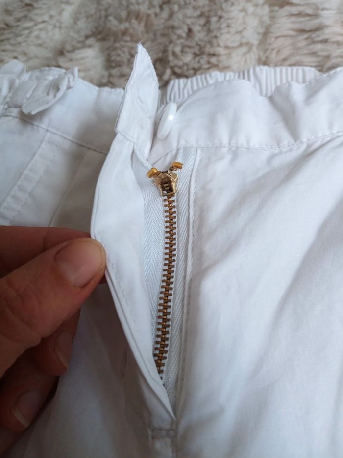 Short élegant blanc fille 6 ans - Newness - photo numéro 5