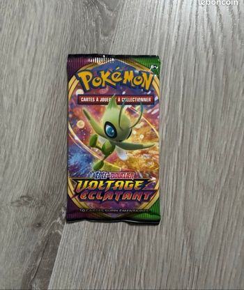 Booster Pokémon épée et bouclier voltage éclatant