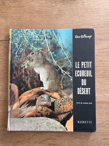 Livre « le petit écureuil du désert »