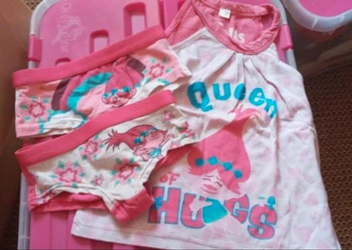 Lot débardeur et culotte taille 92/98