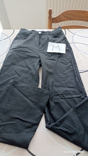 Pantalon noir femme M 