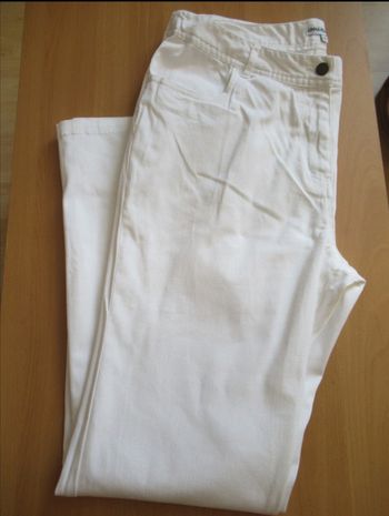 *Pantalon blanc epais- 46
