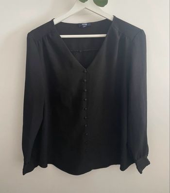 🌸Blouse manches longues noire Kiabi taille 38🌸