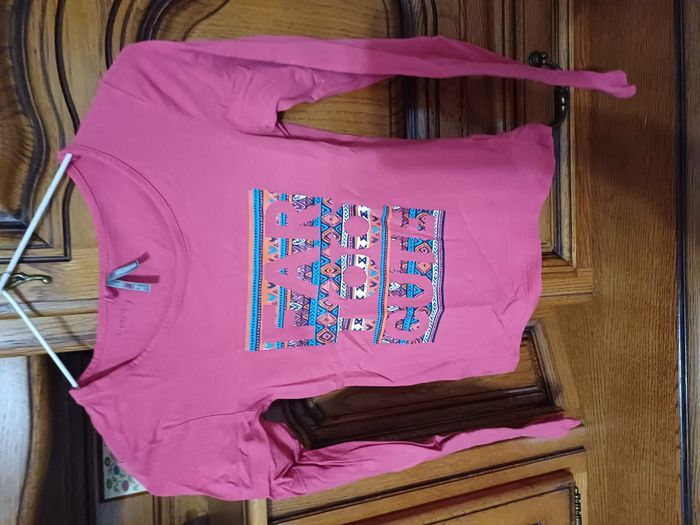 5 tee shirts ML pour filles Taille 10 ans - photo numéro 3