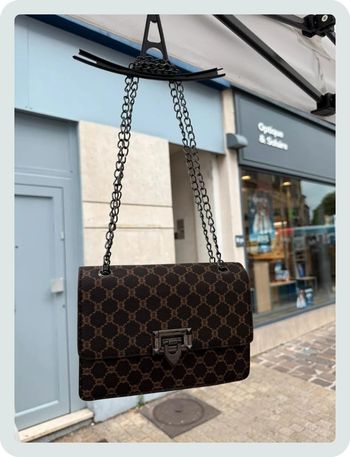 Sac à bandoulière marron