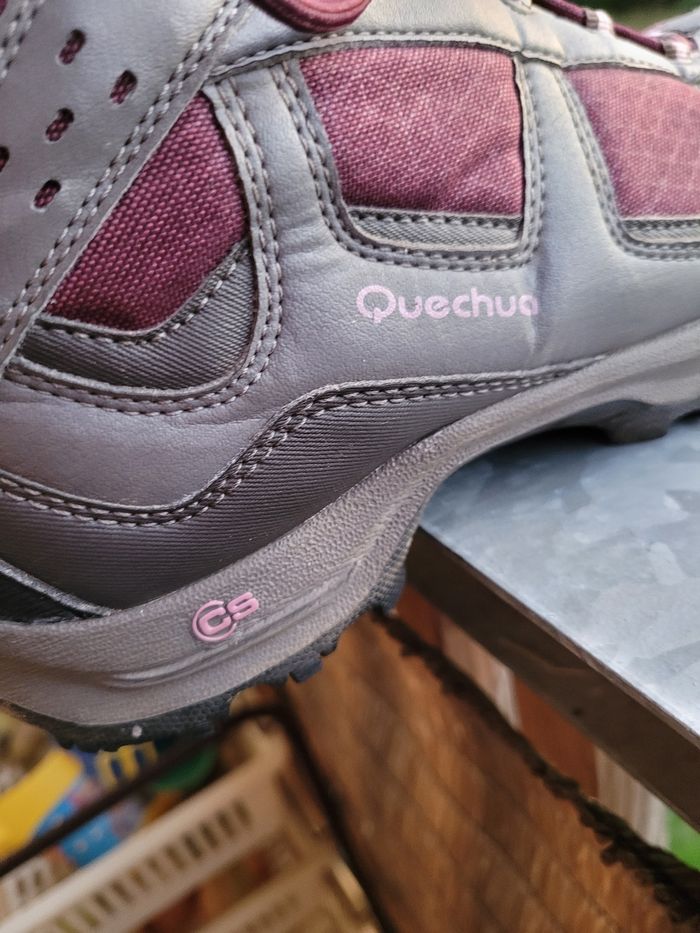 chaussures randonnée queshua femme t40 (5e) - photo numéro 9